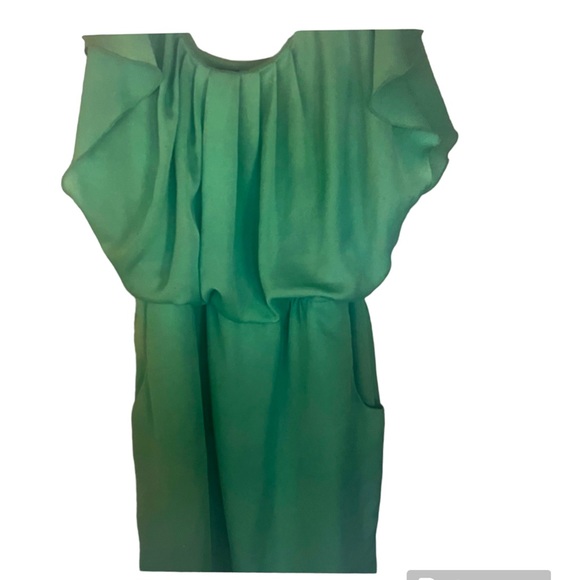 City Triangles Dresses & Skirts - City of Triangles Mint Green Pocket Dress L